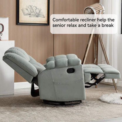 Poltrona reclinabile girevole a 360° - Comfort extra large