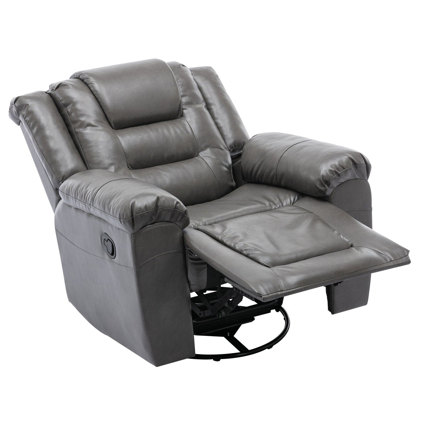Poltrona reclinabile per home theater girevole e oscillante a 360°