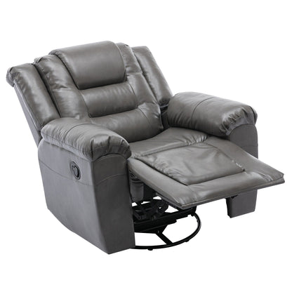 Poltrona reclinabile per home theater girevole e oscillante a 360°