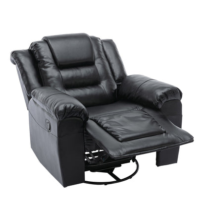 Poltrona reclinabile per home theater girevole e oscillante a 360°