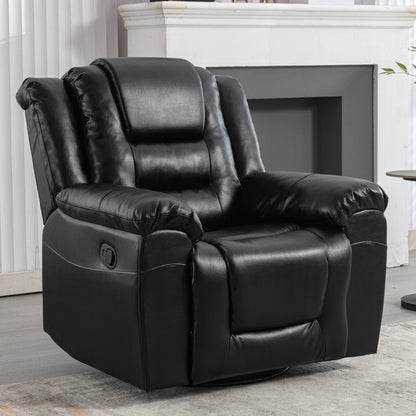 Poltrona reclinabile per home theater girevole e oscillante a 360°