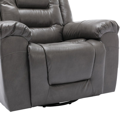 Poltrona reclinabile per home theater girevole e oscillante a 360°