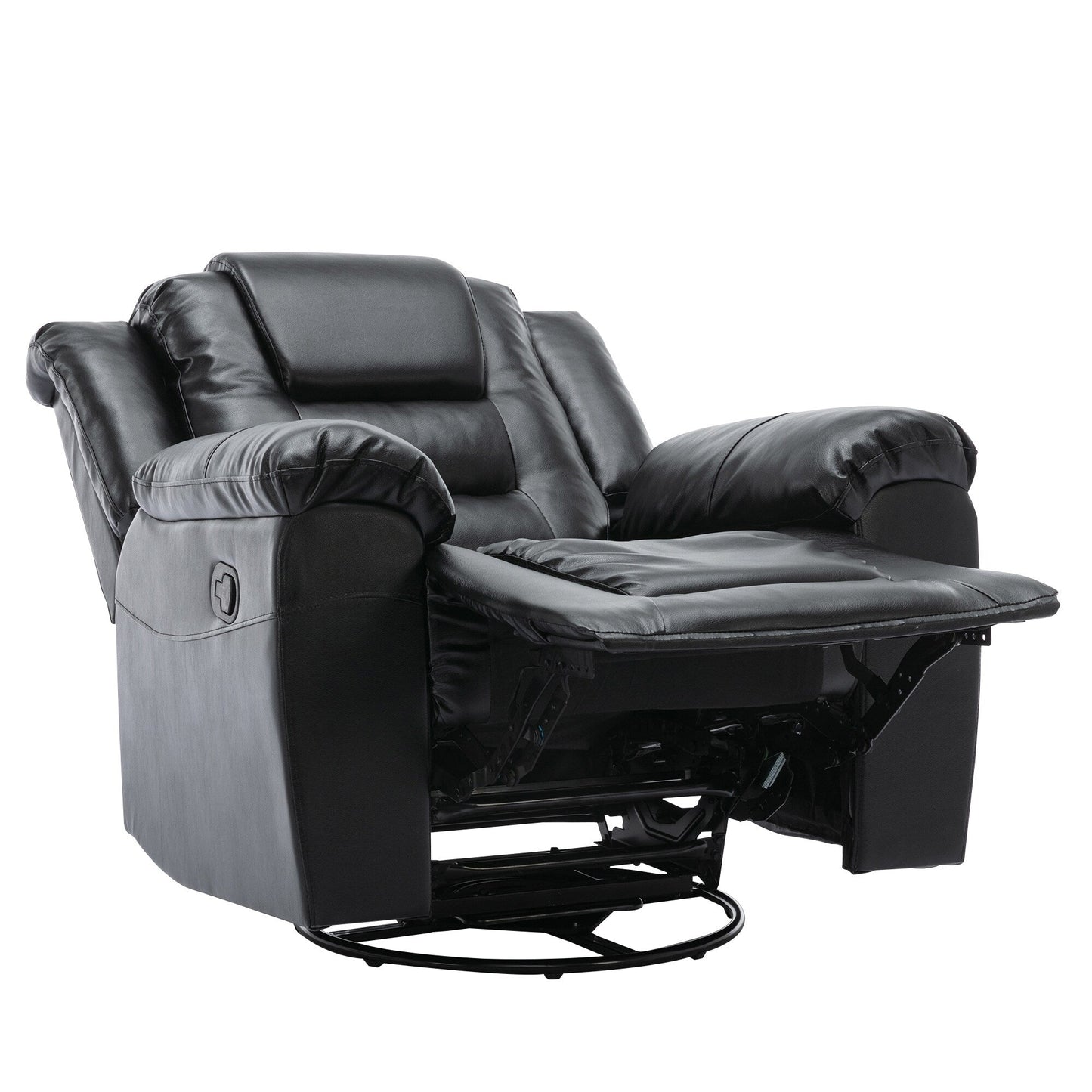 Poltrona reclinabile per home theater girevole e oscillante a 360°