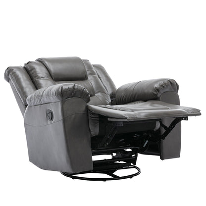 Poltrona reclinabile per home theater girevole e oscillante a 360°