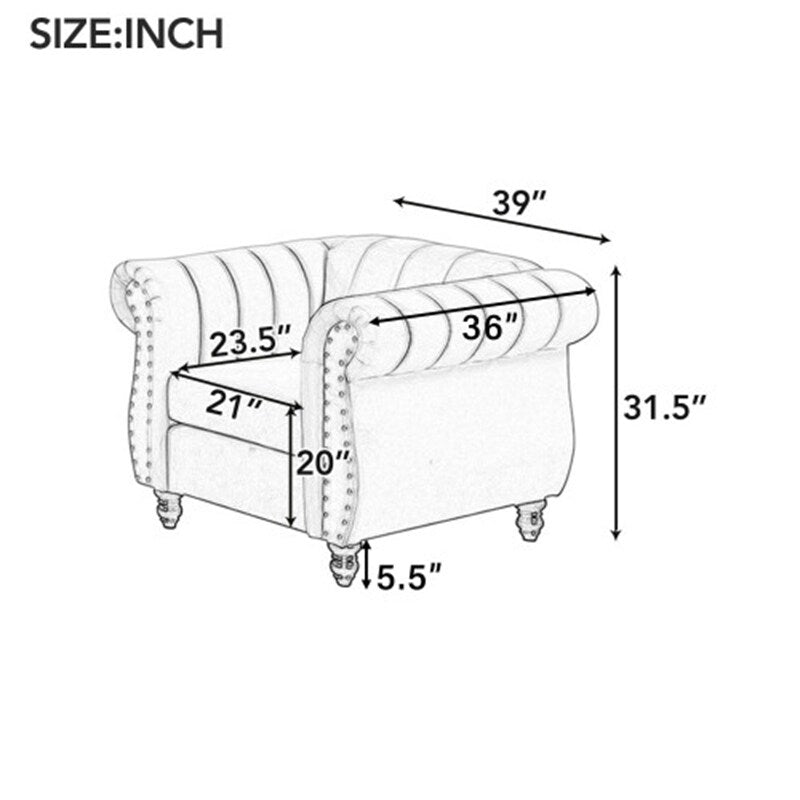 39 Divano moderno Dutch Fluff Divano imbottito