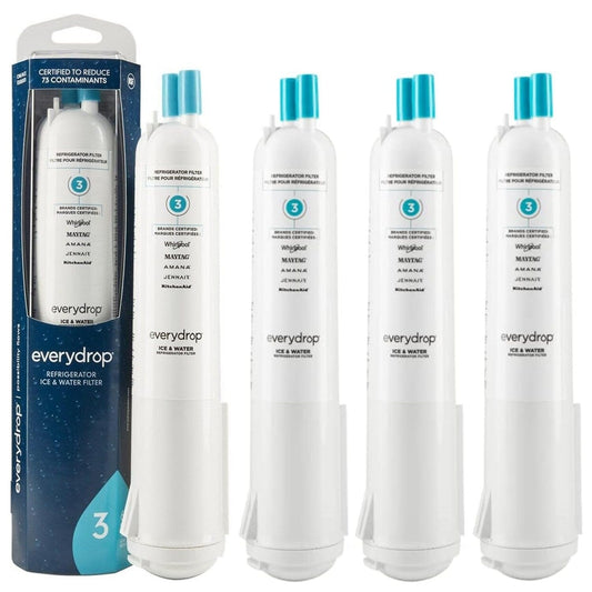 Confezione da 4 filtri per frigorifero Everydrop Ice &amp; Water 1, EDR3RXD1
