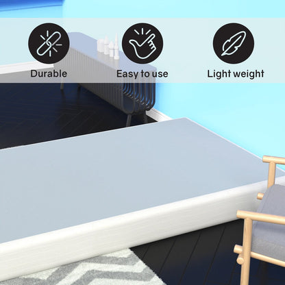Box Spring/Base da 4,5 pollici e 8 pollici, montaggio semplice e facile, struttura in legno resistente e resistente per alleviare la pressione