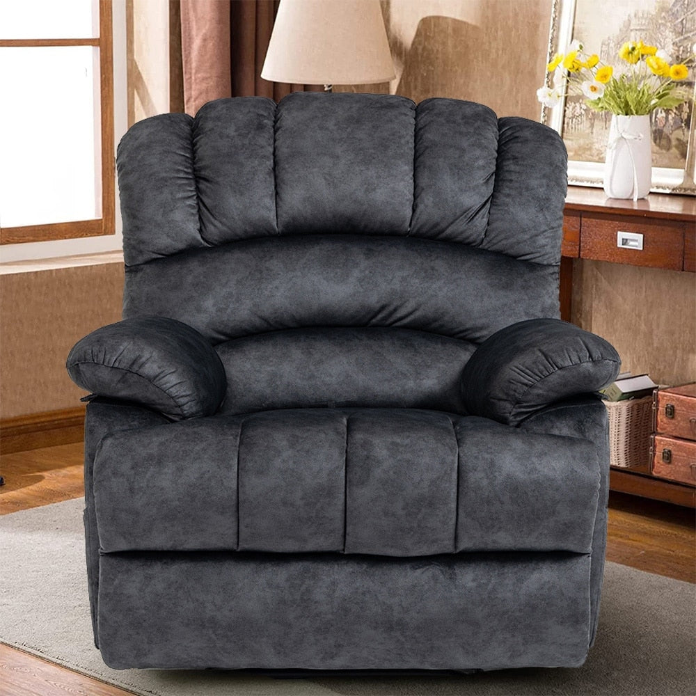 Poltrona reclinabile manuale oversize da 41 W, poltrone reclinabili extra larghe
