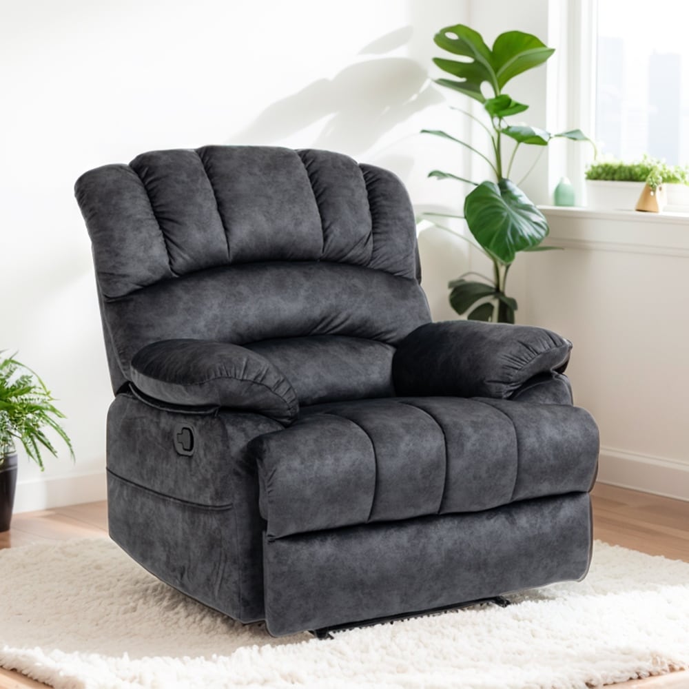Poltrona reclinabile manuale oversize da 41 W, poltrone reclinabili extra larghe