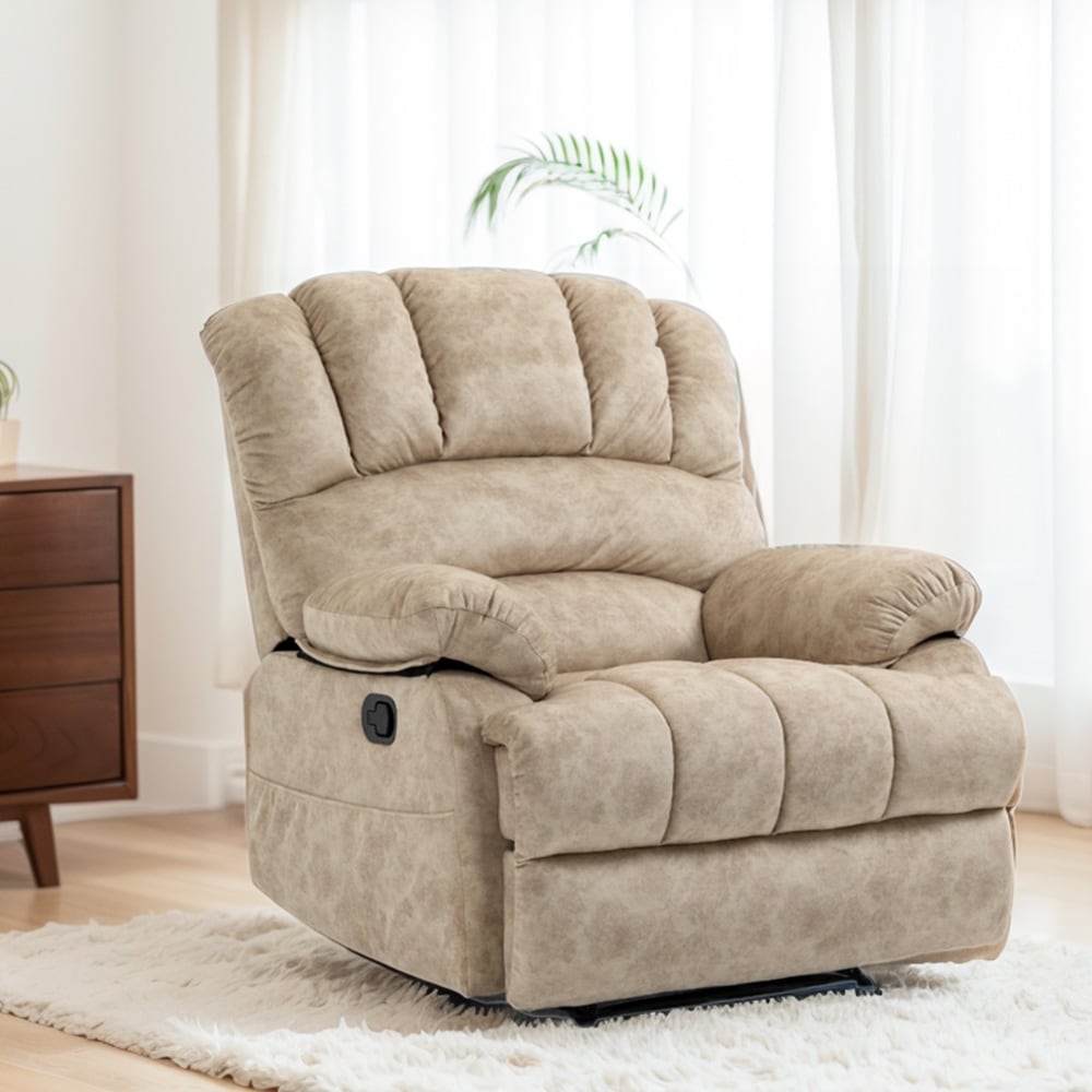Poltrona reclinabile manuale oversize da 41 W, poltrone reclinabili extra larghe