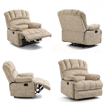 Poltrona reclinabile manuale oversize da 41 W, poltrone reclinabili extra larghe
