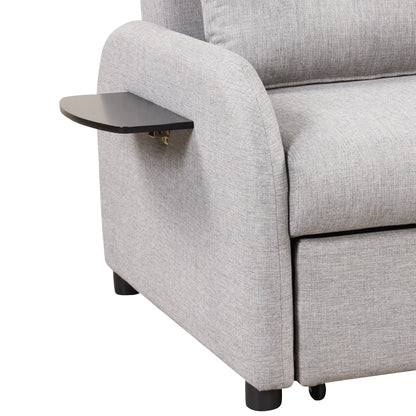 Divano letto 3 in 1 da 48,82 posti con tavolino a 2 ali e ricarica USB