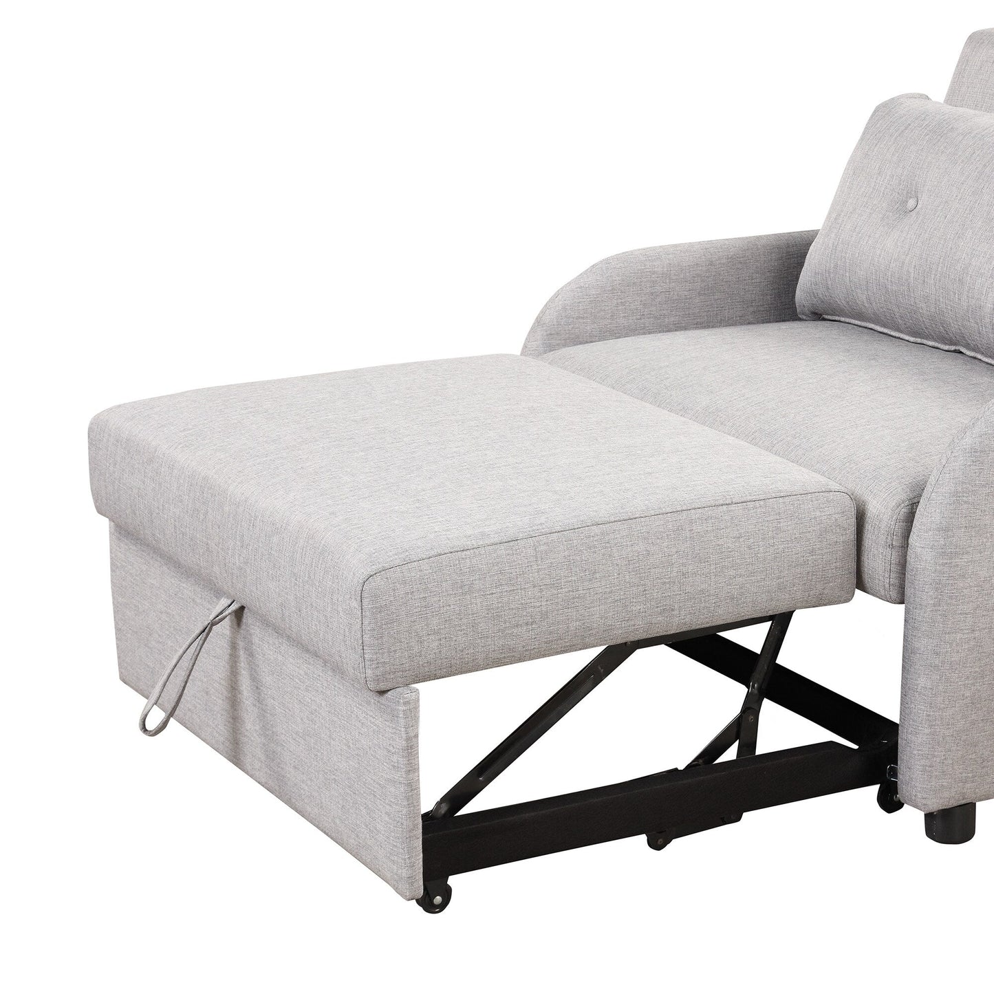Divano letto 3 in 1 da 48,82 posti con tavolino a 2 ali e ricarica USB