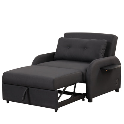 Divano letto 3 in 1 da 48,82 posti con tavolino a 2 ali e ricarica USB
