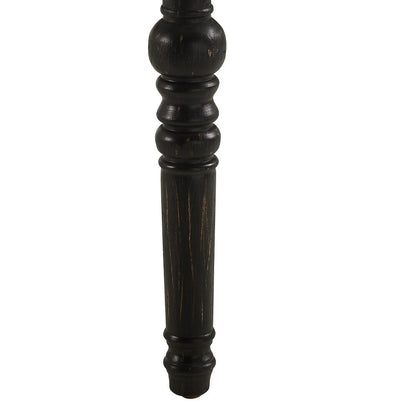 Panca da pranzo moderna con gambe tornite e trapuntate in tessuto 48x16x19,5 pollici - 48x16x19,5 pollici