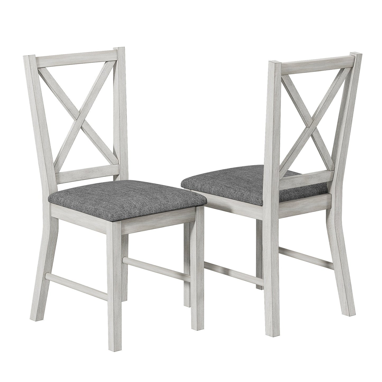 Set da pranzo in legno massello da 5/7 pezzi