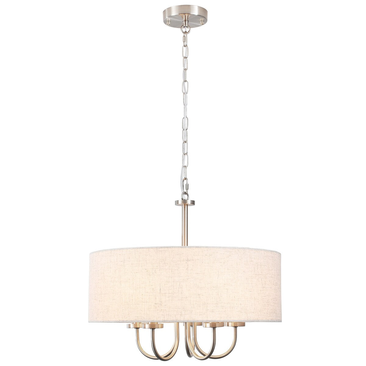 Lampada da soffitto moderna a 5 luci con montaggio a semi-incasso per sala da pranzo, camera da letto, soggiorno - N/D