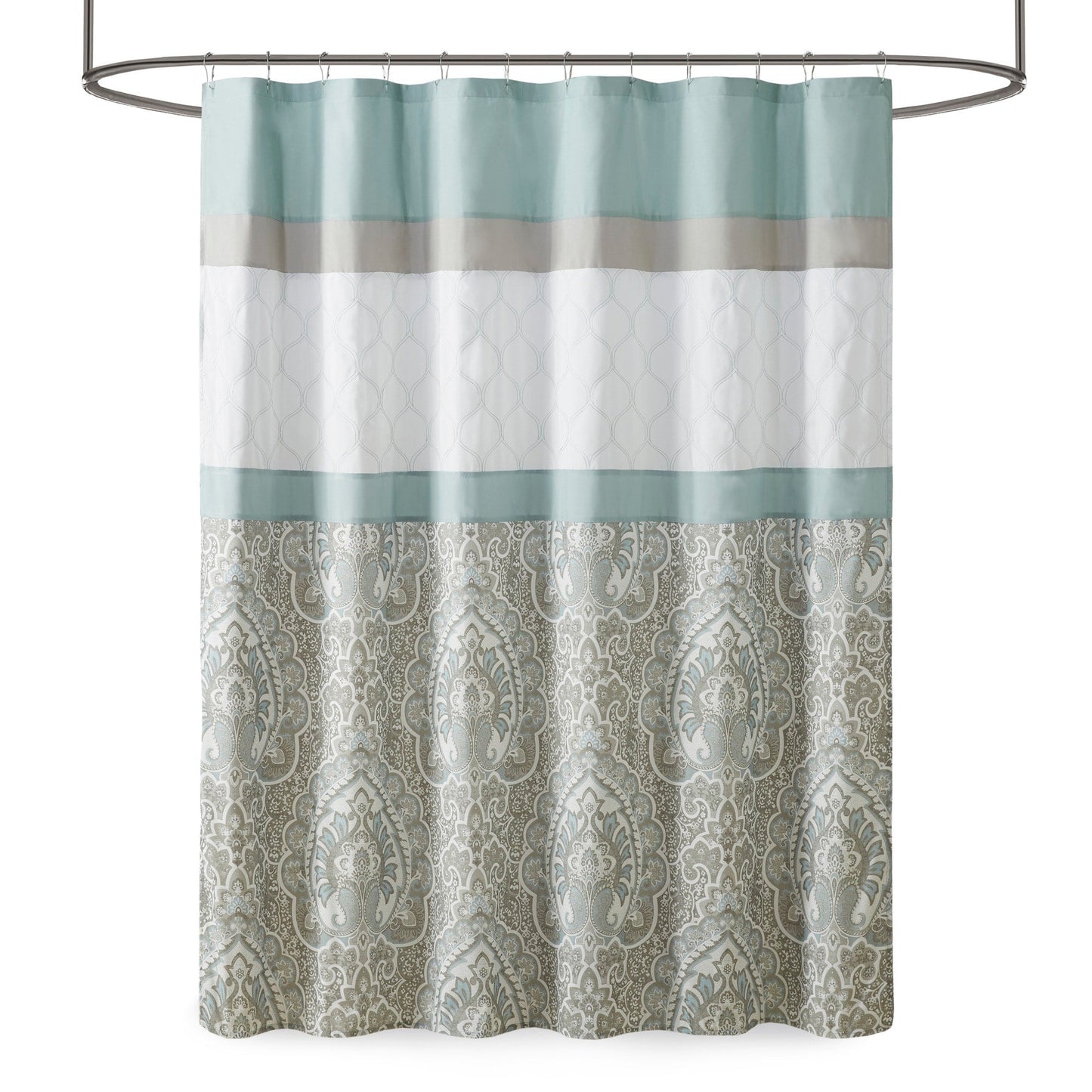 Tenda da doccia stampata e ricamata 510 Design Josefina
