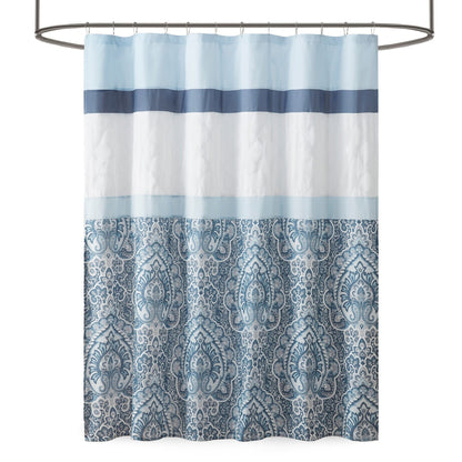 Tenda da doccia stampata e ricamata 510 Design Josefina