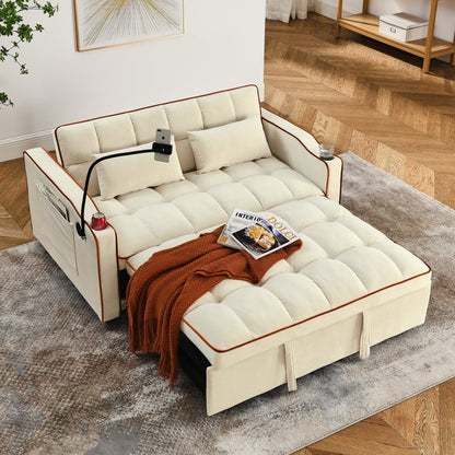 Divano letto pieghevole versatile da 55,51 pollici in 3 lunghezze