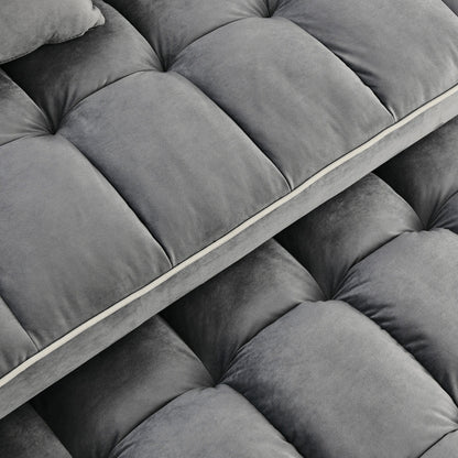 Divano letto pieghevole versatile da 55,51 pollici in 3 lunghezze