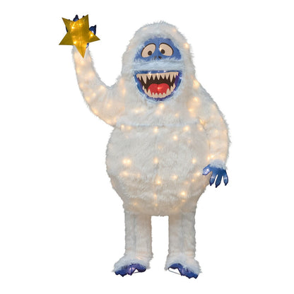 56 Rudolph 3D LED preilluminato Yard Art Bumble con stella