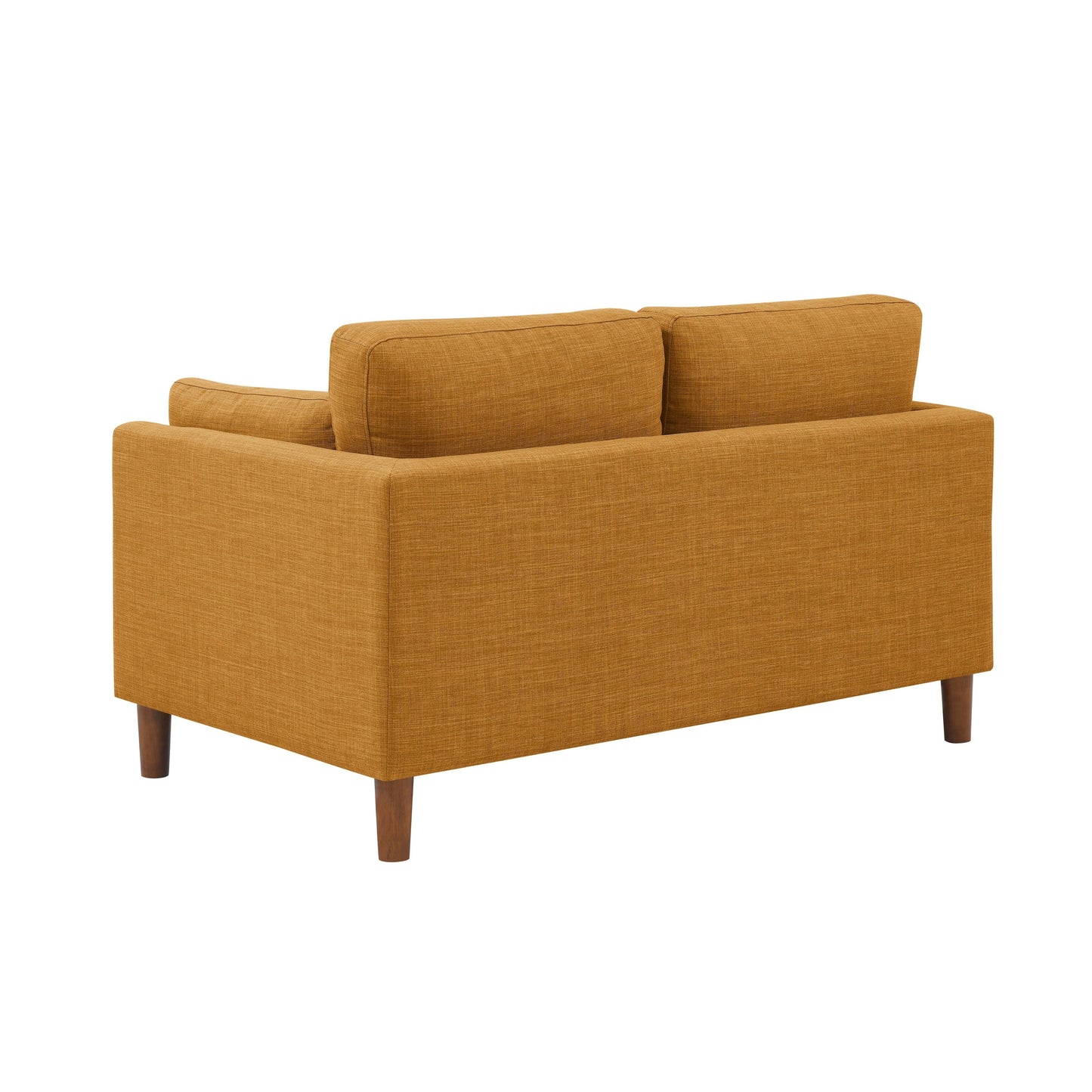 Divano a due posti in tessuto 57 con gambe in legno - 34 P x 57 L x 33,5 A