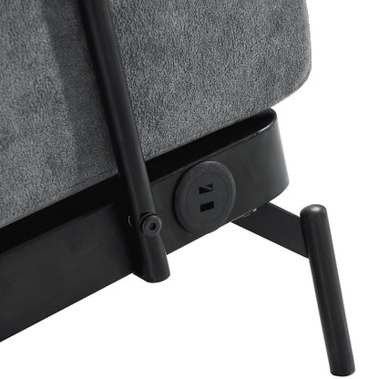 Divano a 2 posti da 59 pollici con porte USB flessibili