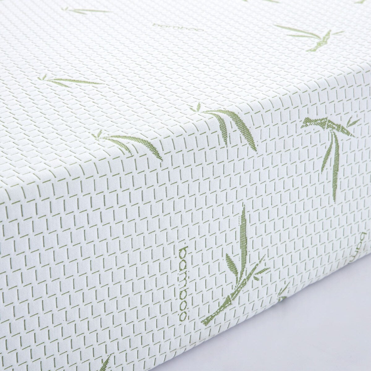 Materasso in memory foam da 10 pollici, sensazione medio-rigida con rivestimento in bambù, certificato CertiPUR-US