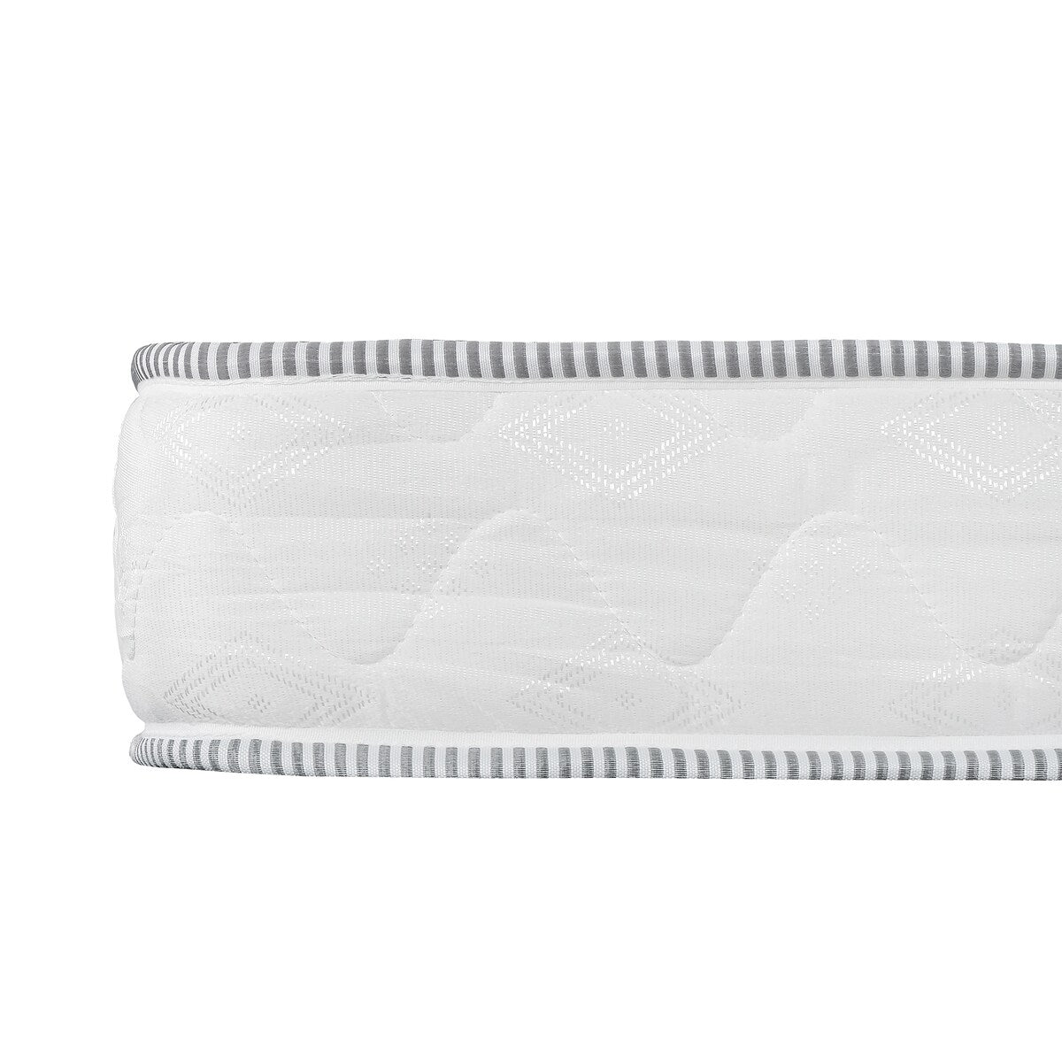 Materasso in schiuma reversibile rigido da 6 pollici in una scatola, materasso in schiuma ad alta densità per letto singolo, bianco