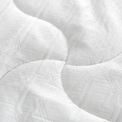 Materasso in schiuma reversibile rigido da 6 pollici in una scatola, materasso in schiuma ad alta densità per letto singolo, bianco