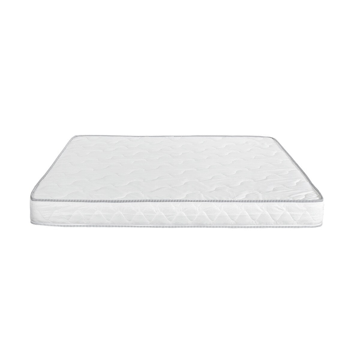 Materasso in schiuma reversibile rigido da 6 pollici in una scatola, materasso in schiuma ad alta densità per letto singolo, bianco