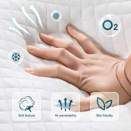 Materasso in memory foam con infusione di gel da 6 pollici