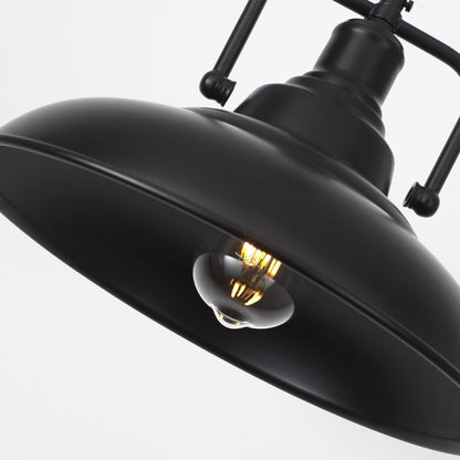 Lampada a sospensione da 60 Watt a 1 luce con paralume a cupola per isola cucina, lampadario classico semi-incassato per sala da pranzo