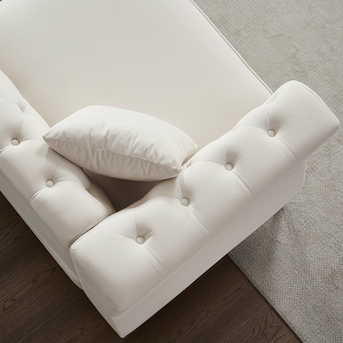 Divano Chesterfield in velluto 60.2