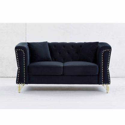 Divano Chesterfield in velluto 60.2