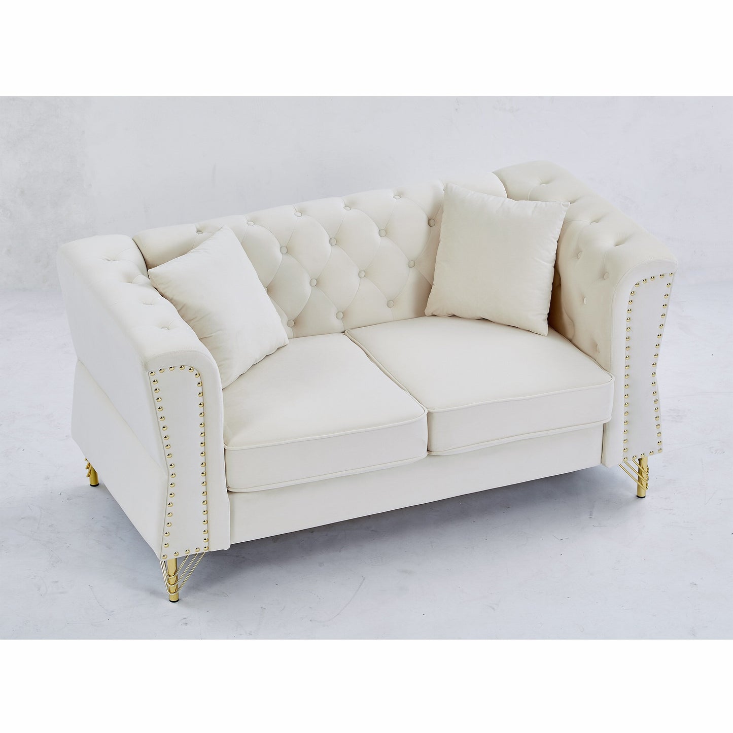 Divano Chesterfield in velluto 60.2