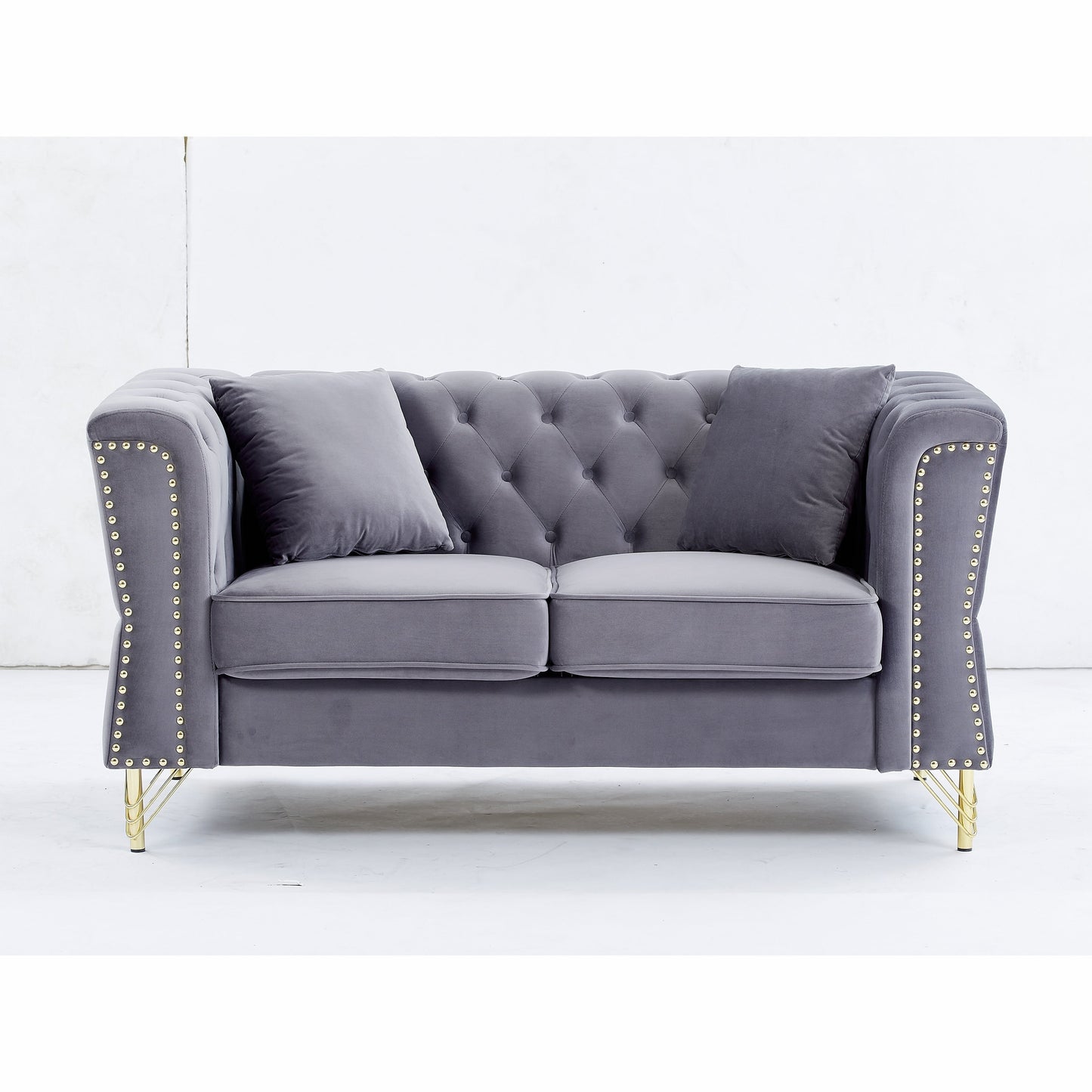 Divano Chesterfield in velluto 60.2