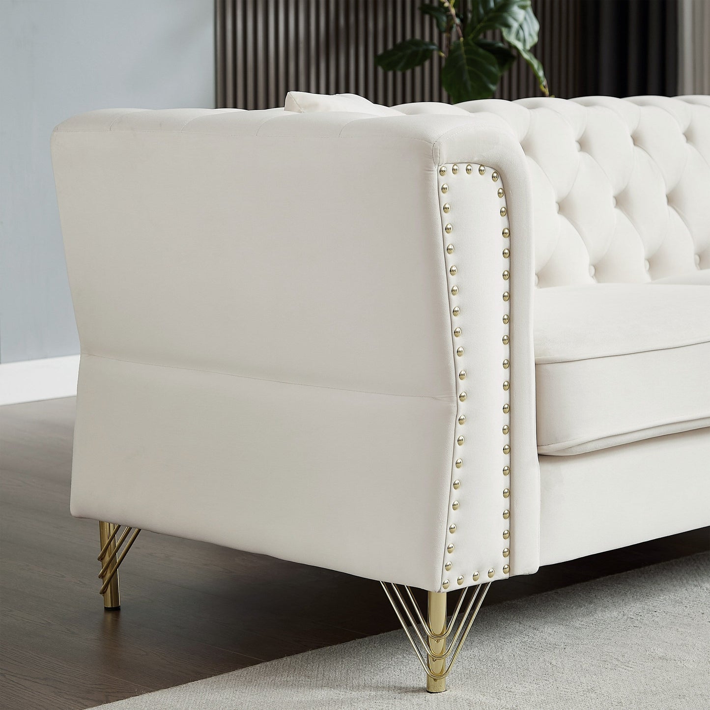 Divano Chesterfield in velluto 60.2