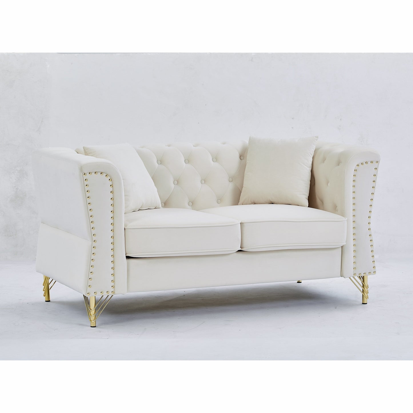Divano Chesterfield in velluto 60.2
