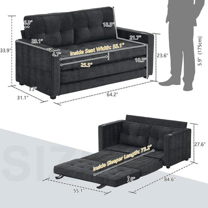 Divano letto a due posti VINGLI