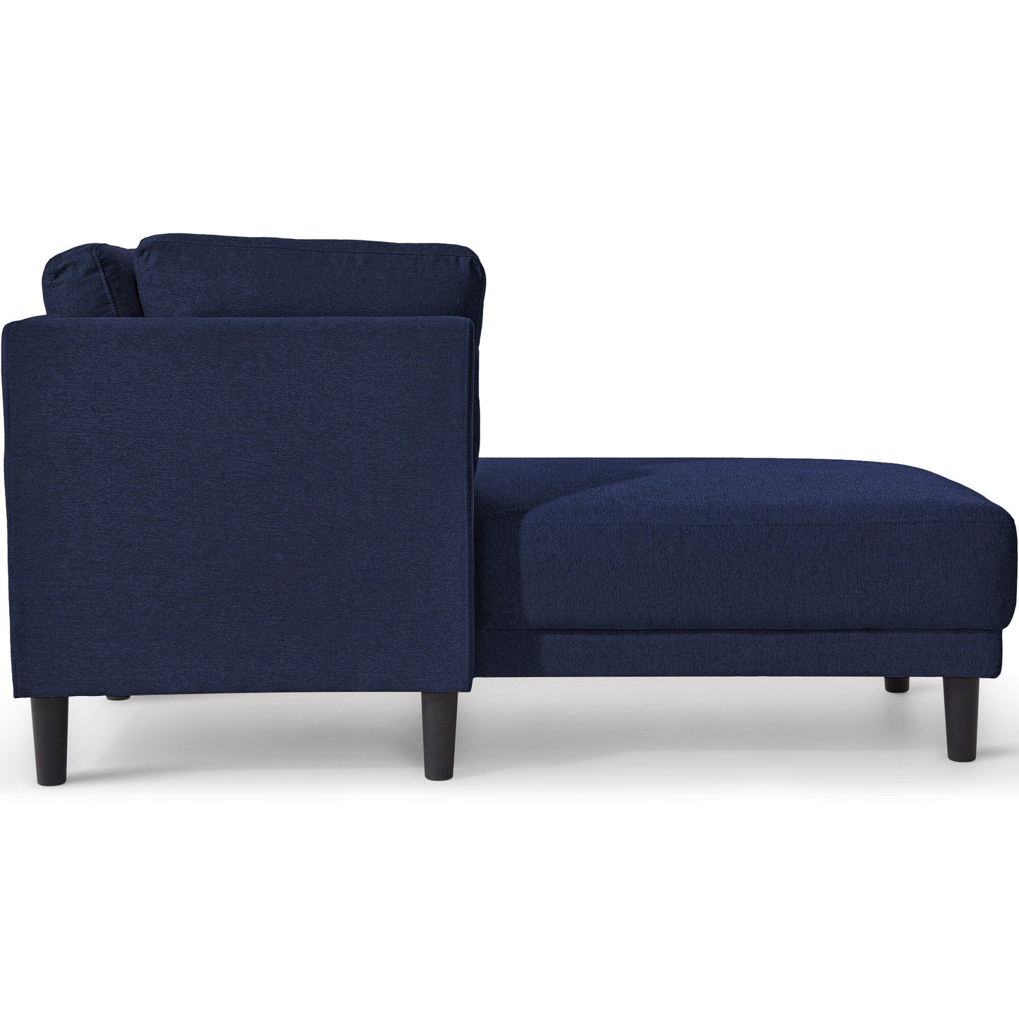 65 Chaise longue angolare moderna in lino con cuscini rimovibili, divano letto, divano per il tempo libero, chaise longue imbottita