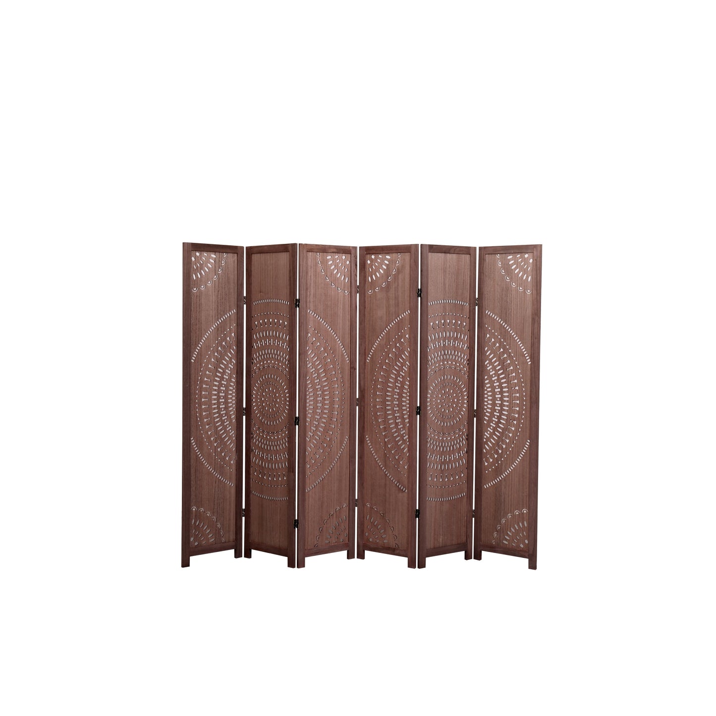 Divisorio pieghevole in legno massello da 65'' H