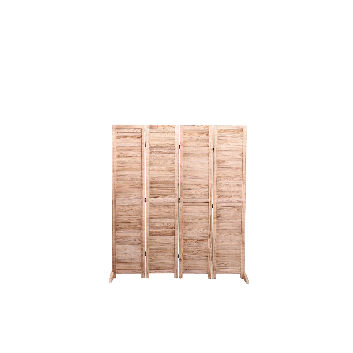 Divisorio pieghevole in legno massello da 65'' H
