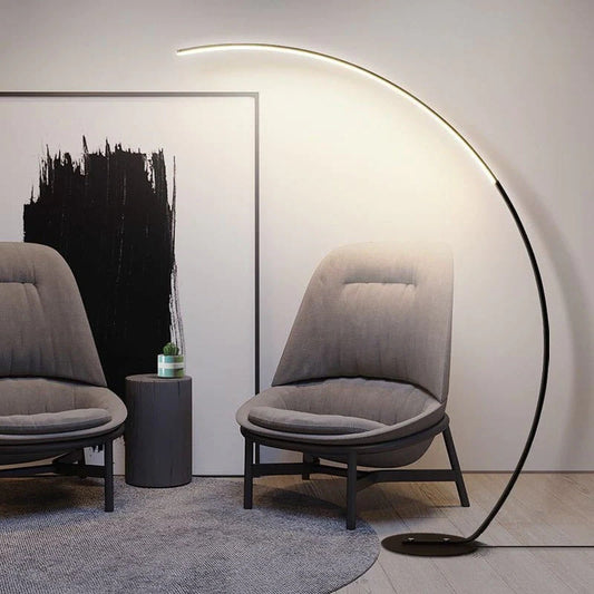 Lampada da terra ad arco/arco a LED dimmerabile 69 - RGBW - N/D