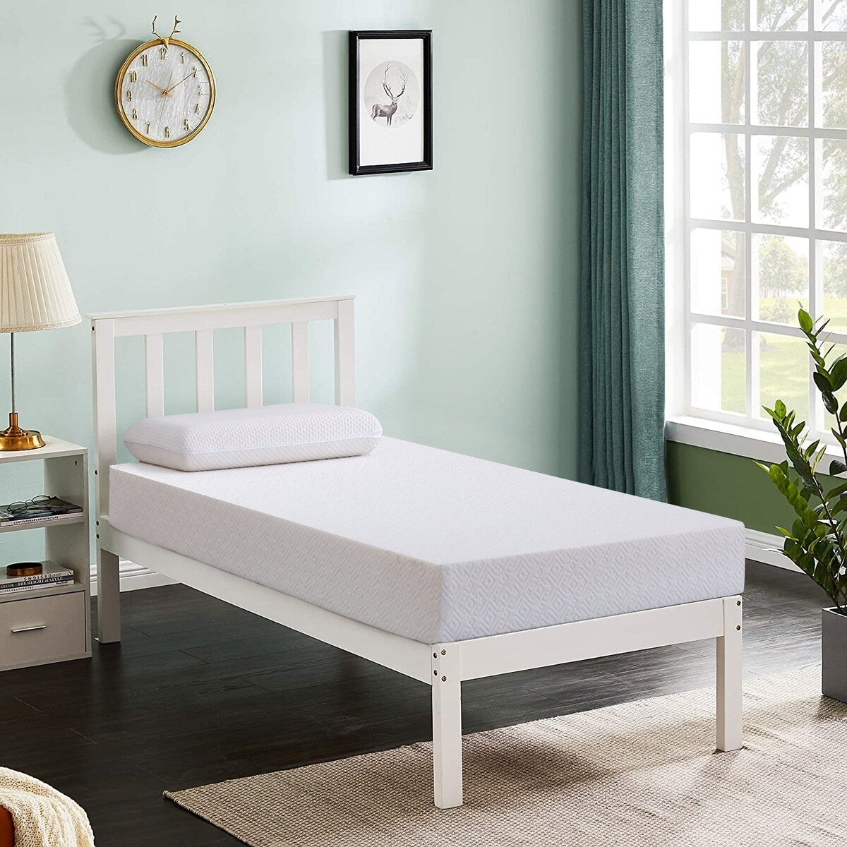 Materasso in memory foam medio da 6'', misura singola/matrimoniale