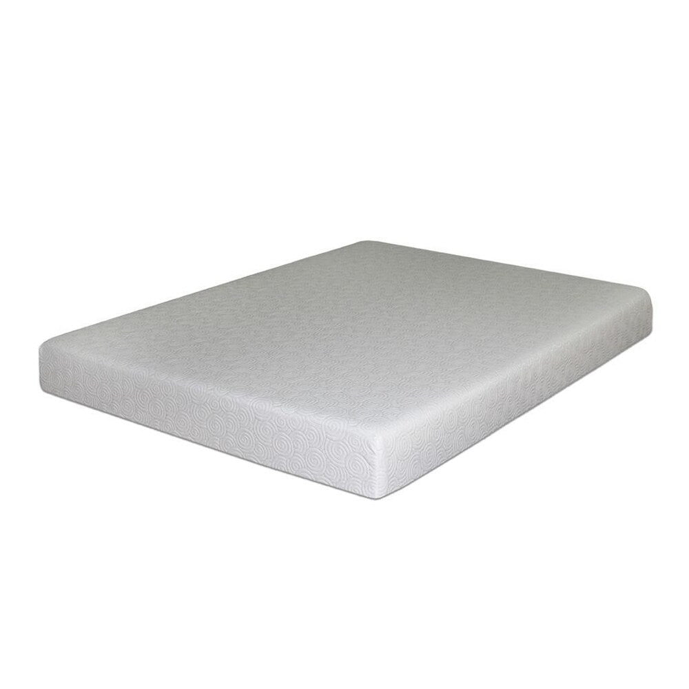 Materasso in memory foam gel da 7 pollici con box spring e set di gambe di Crown Comfort