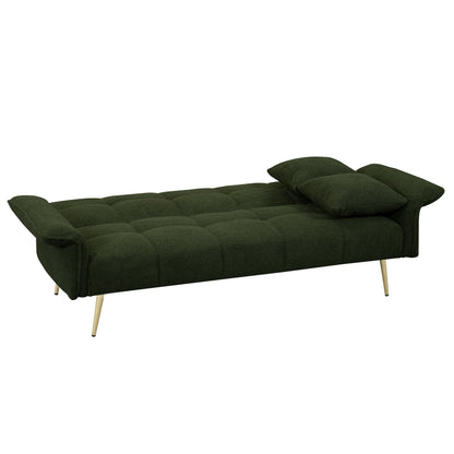 Divano letto matrimoniale trasformabile con braccioli pieghevoli - 31,10 x 70,00 x 31,49