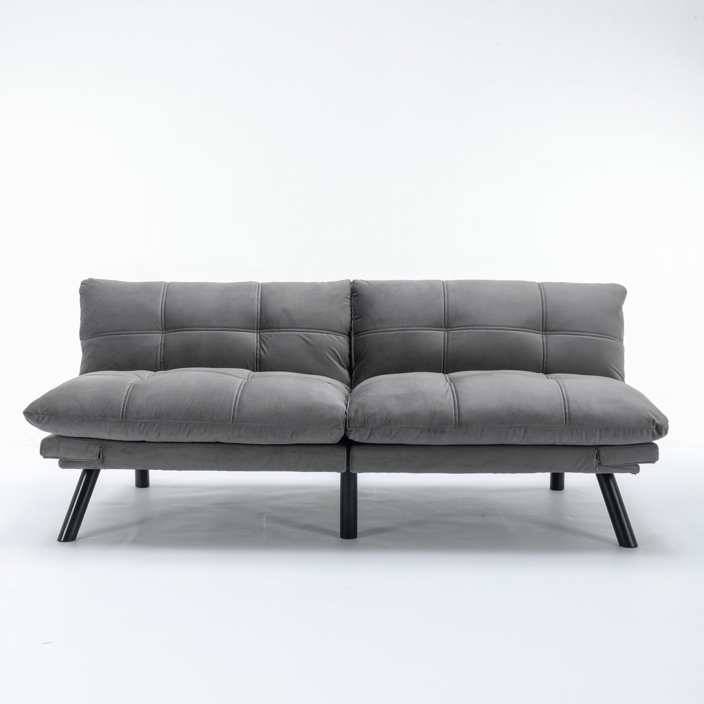 Divano moderno convertibile in tessuto da 70,9'' con schienale regolabile