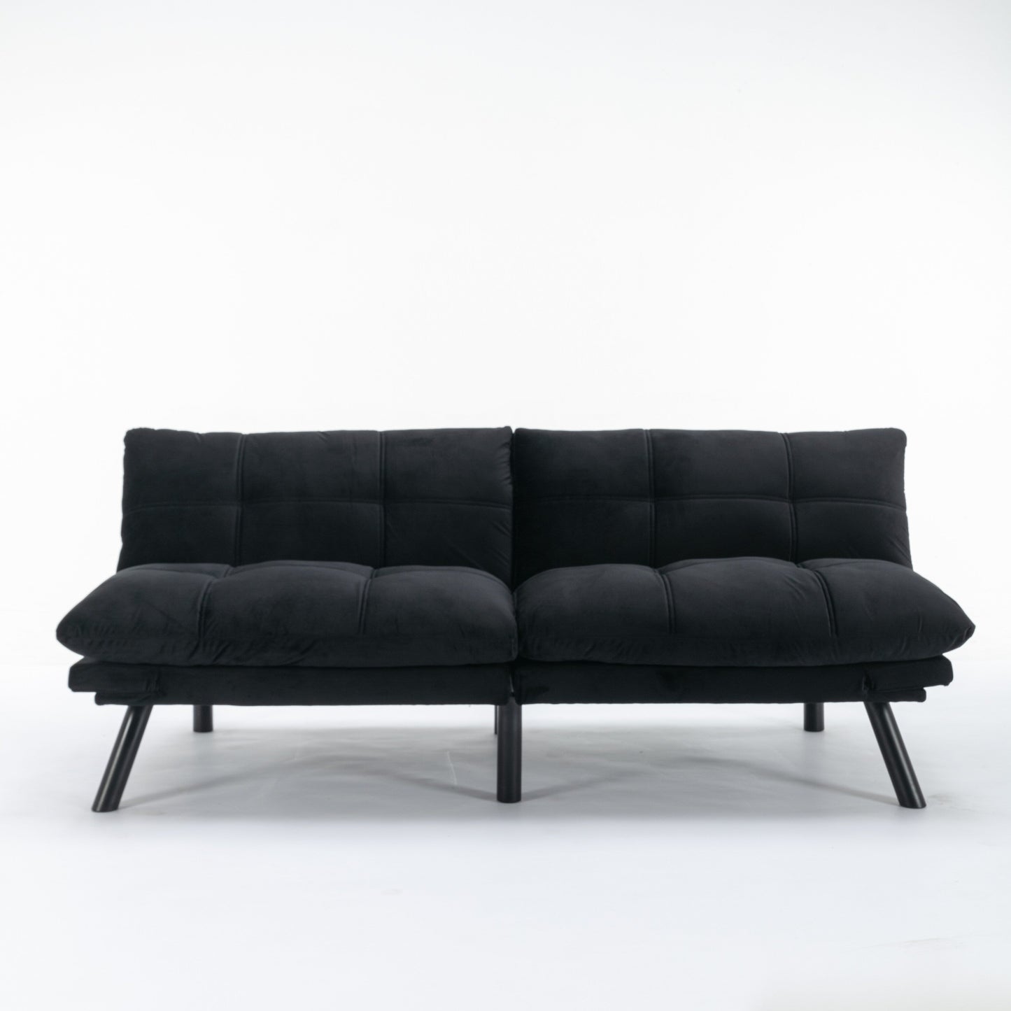 Divano moderno convertibile in tessuto da 70,9'' con schienale regolabile